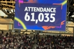 61035人!普斯卡什竞技场超6万人观战阿森纳VS巴黎的欧冠决赛