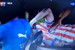距世界杯首战仅一周,巴拉圭国脚恩西索友谊赛受伤捂脸落泪